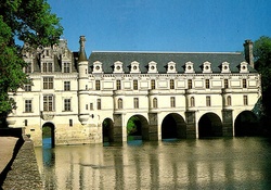 Castle in Chenonceau, France