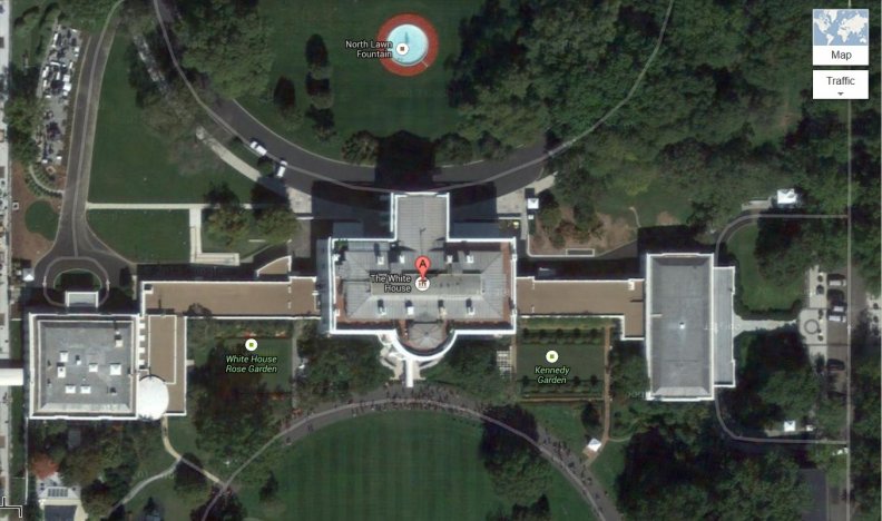 The White House From Space
