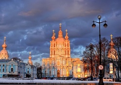smolny cathedral in st. petersburg