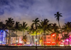 Miami Beach at Night
