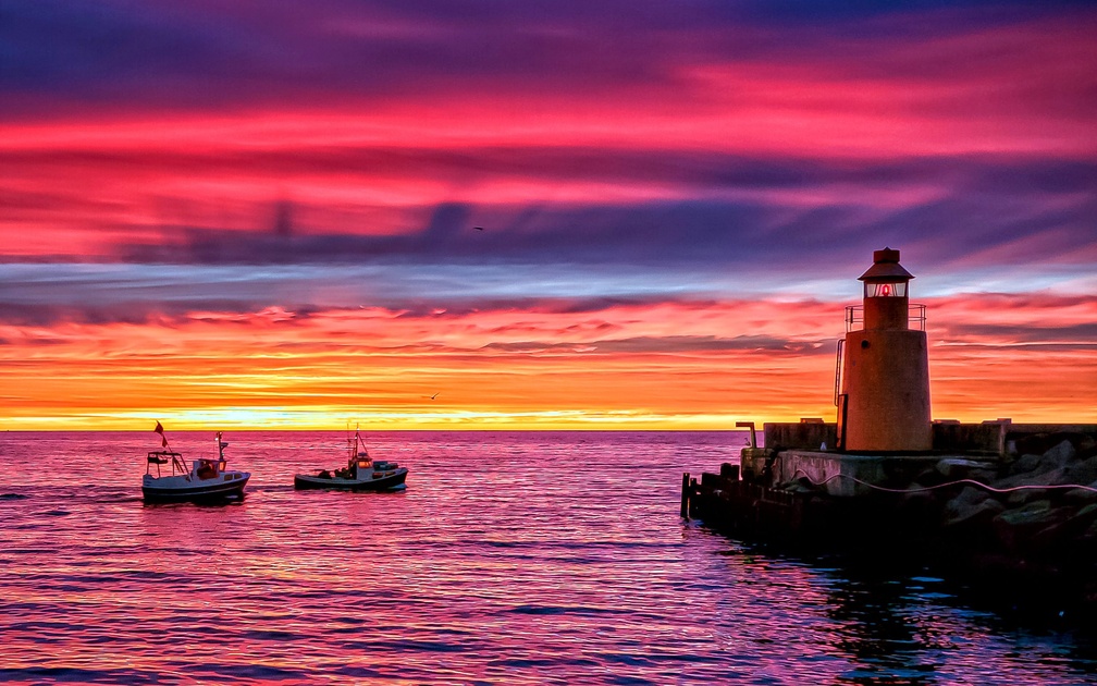 Evening at Lighthouse
