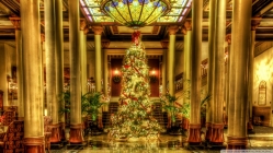 Christmas At Driskill Hotel Texas