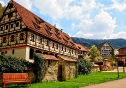 Village in Blaubeuren, Germany