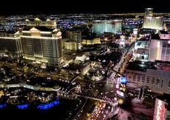 North Las Vegas Strip at Night f1