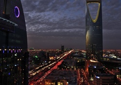 modern skyscrapers in riyadh saudi arabia