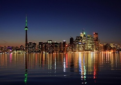 Toronto Night Cityscape