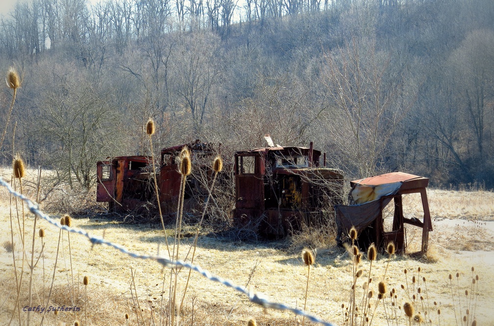 Abandoned Old Train
