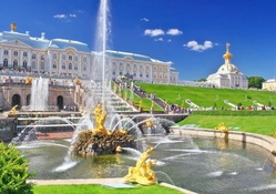 peterhof palace in st. petersburg russia