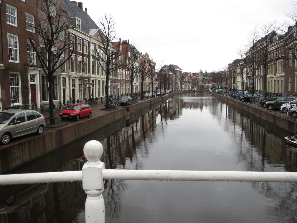 Canal, city of Leiden