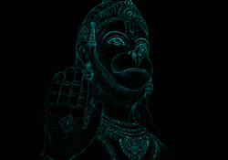 Hanuman  god