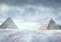 SNow in the Pyramids