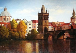 Artwork of Prague