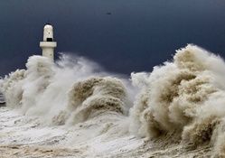 LIGHTHOUSE and MASSIVE WAVES