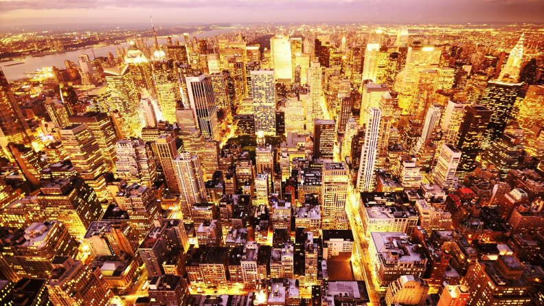 spectacular lit new york city