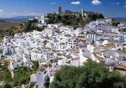 fantastic white houses in casares spain