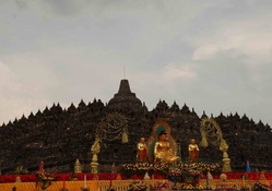 Waisak (Vesak) Day at Borobudur temple