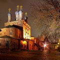 beautiful krutitsy russian orthodox church in moscow