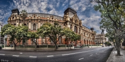 beautiful palace in buenos aires hdr