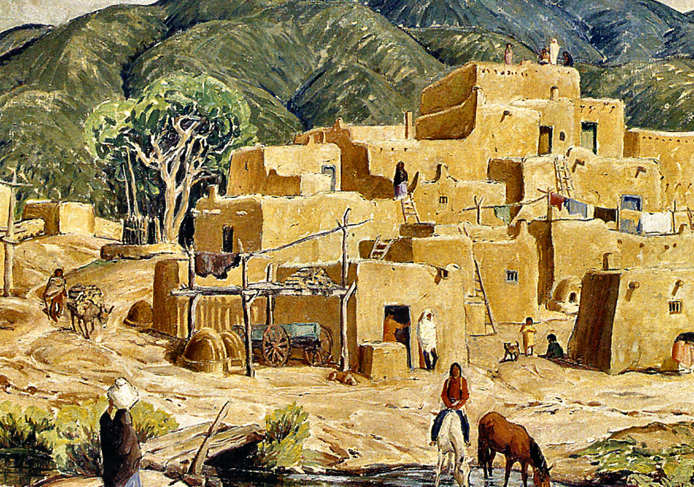 Taos Pueblo Dwellings 1