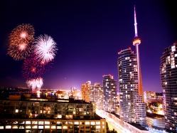 Toronto celebrates Canada day