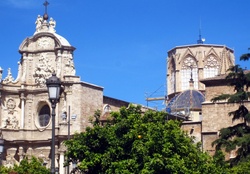Basilica in Valencia, Spain
