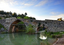 ancient stone bridge