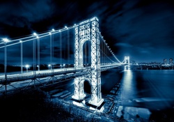 New York George Washington Bridge