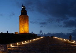 Torre de Hercules lighthouse