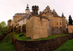 wonderful frydlant castle in the czech republic