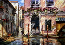Venice Canal Scene 1