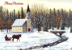 Christmas Evening Church 1