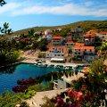 lovely town on korcula island in croatia