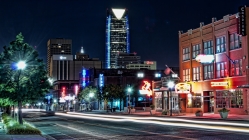 downtown tulsa oklahoma after closing time hdr