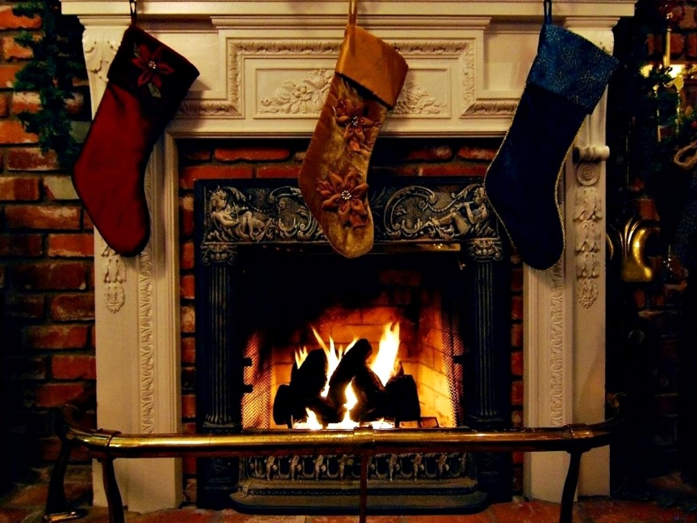 AND THE STOCKINGS WERE HUNG