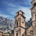 kotor cathedral in montenegro hdr