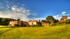 wonderful castle in exmoor united kingdom