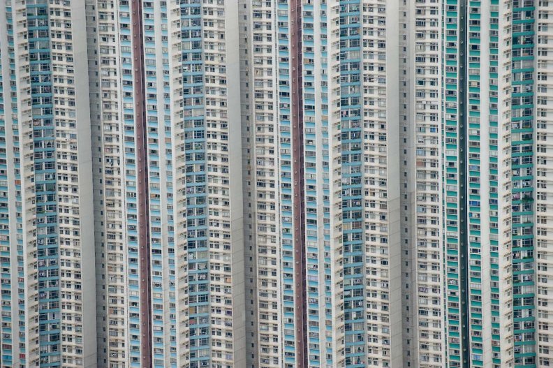 Hong Kong Apartment Blocks