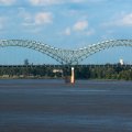 Memphis Bridge across the Mississippi river