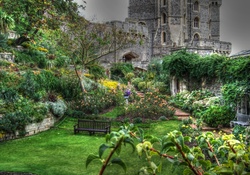 Garden at Windsor Castle