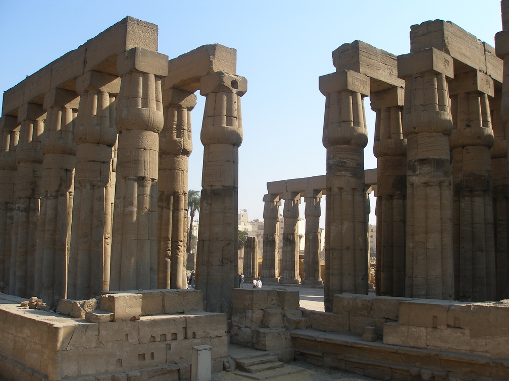 Ruins of Egyptian Temple Luxor