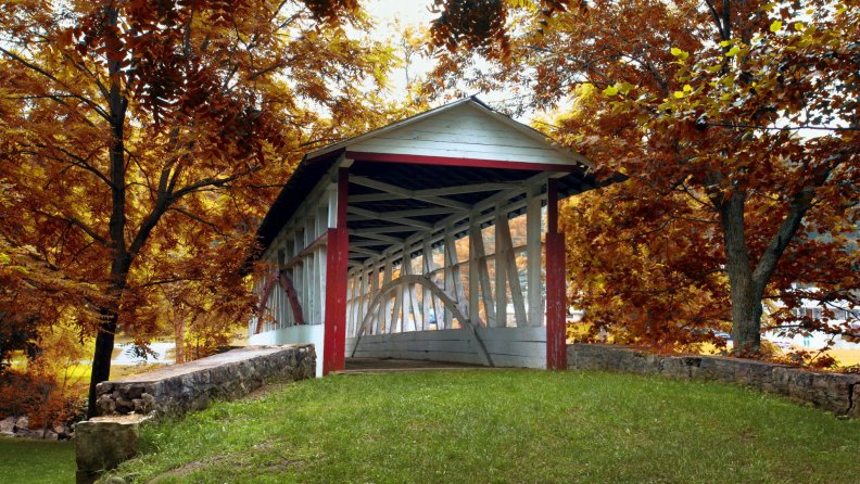 Knisely Covered Bridge, Bedford County, Pennsylvania