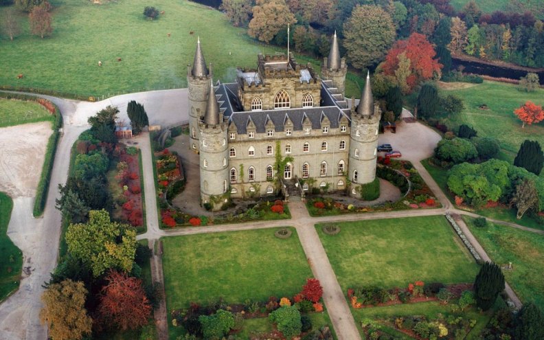Inveraray Castle and Garden, Scotland