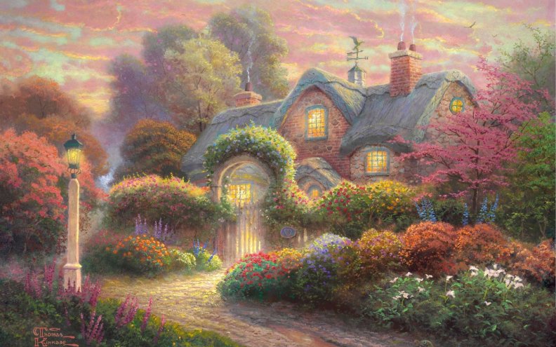 enchanted house