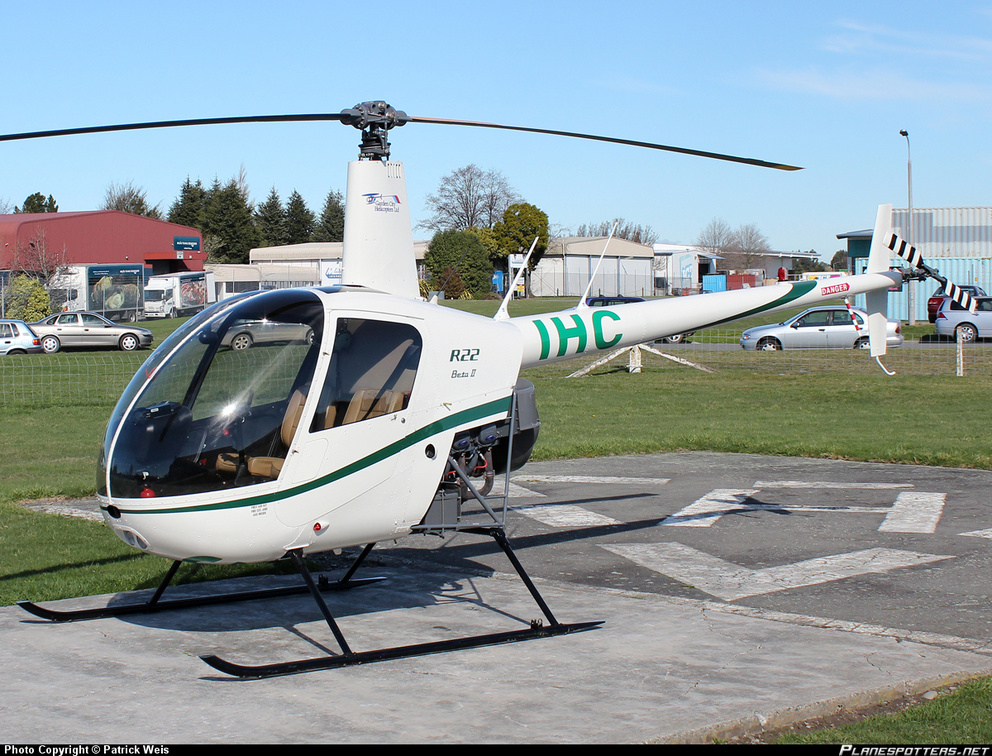 ZK_IHC Garden City,Robinson helicopter R22