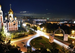 beautiful russian orthodox church