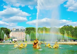 fountain and garden of verssailles