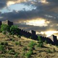 castle on hill in kralijevo serbia