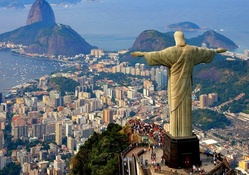 christ the redeemer over rio
