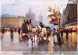 Early Russian Street Scene 1