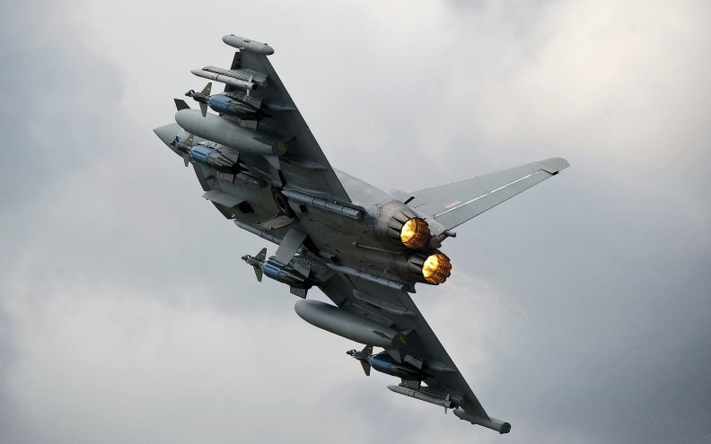Typhoon Eurofighter Afterburners